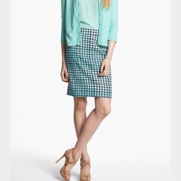 kate spade Dresses & Skirts - Kate Spade | Patterned Pencil Skirt Size 10
